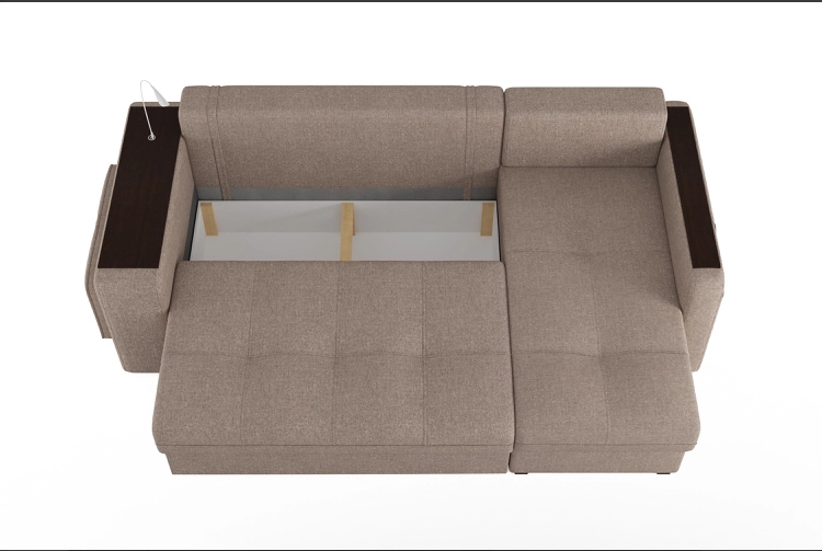 Диван-кровать угловой "SMART 4" Б4-2т-1пф-Б3